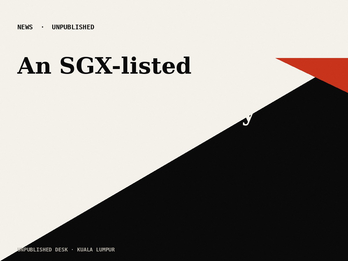 An SGX-listed Malaysian operator pulls its secondary listing plan. The wording matters more than the decision.