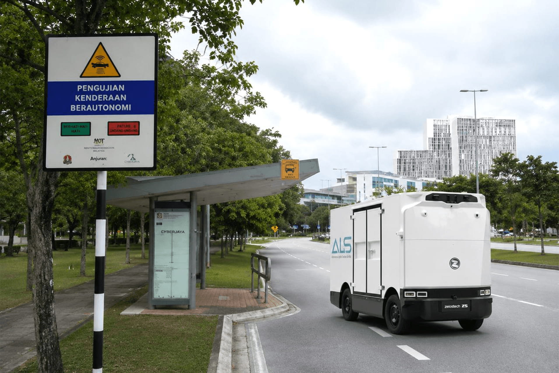 Malaysia just issued its first public-road license for a Level 4 autonomous logistics vehicle.